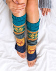 Nordic Snowflake Leg Warmer