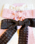 Lace Whisper Bow Clip Set Of 3