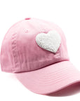 Light Pink Terry Heart Hat - My Pampered Life Seattle