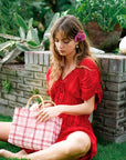 MARCHE Calabasas Recycled Market Tote Bag