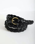 Classic Braided Leather Belt – Timeless Style for Every Outfit