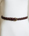 Classic Braided Leather Belt – Timeless Style for Every Outfit