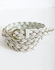 Classic Braided Leather Belt – Timeless Style for Every Outfit