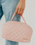 Martha Quilted Cosmetics Bag