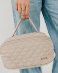 Martha Quilted Cosmetics Bag
