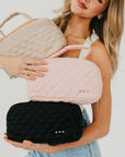 Martha Quilted Cosmetics Bag