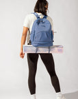 Cora Backpack - Blue Steel