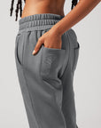 POPFLEX Full Size Cloud Rollover Sweatpant - Smoke