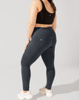 Full Size Supersculpt™ Leggings with Pockets - Smoky Grey