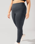 Full Size Supersculpt™ Leggings with Pockets - Smoky Grey