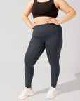 Full Size Supersculpt™ Leggings with Pockets - Smoky Grey