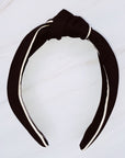 Piped Border Preppy Headband
