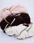 Piped Border Preppy Headband
