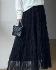 Miss Sparkling | Midi Mesh Skirt