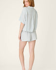 P.J. Salvage Ciao Babe Blue Riviera Short Set