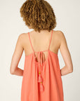 P.J. Salvage Sea You in Capri Hot Coral Dress