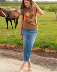 Garden Gate Cowgirl Skirt