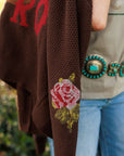Nana's Rose Garden Sweater