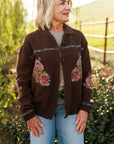 Nana's Rose Garden Sweater