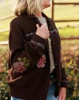 Nana's Rose Garden Sweater