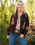 Nana's Rose Garden Sweater