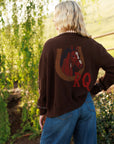Nana's Rose Garden Sweater