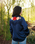 Dark Navy Button Up