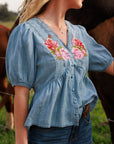 Blush Rose Blouse
