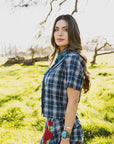 Blue Bonnet Rodeo Blouse