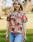 Blooming Bronc Blouse