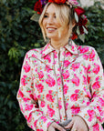 Wild Rose Button Up