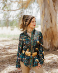 Lucky Plaid Pony Buck Button Up