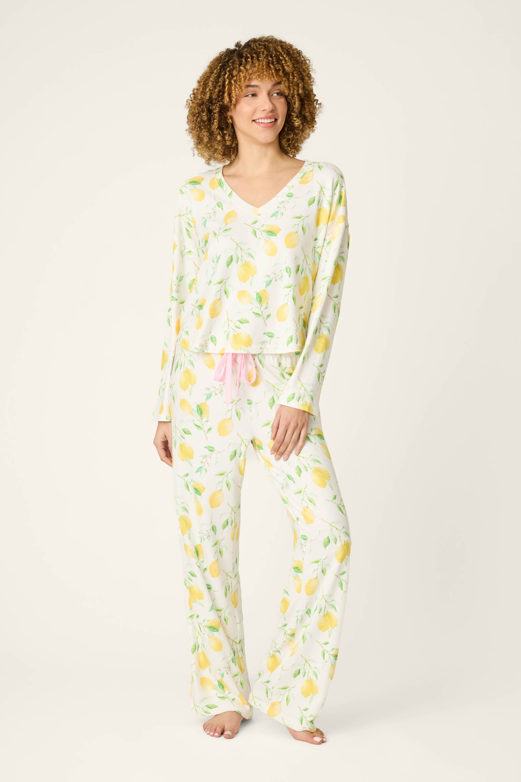 P.J. Salvage La Dolce Spritz Lemon Zest Pajama Pants