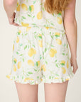P.J. Salvage La Dolce Spritz Lemon Zest Sleep Shorts