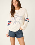 P.J. Salvage Star Spangled Summer Stars & Stripes Sweater