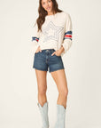 P.J. Salvage Star Spangled Summer Stars & Stripes Sweater
