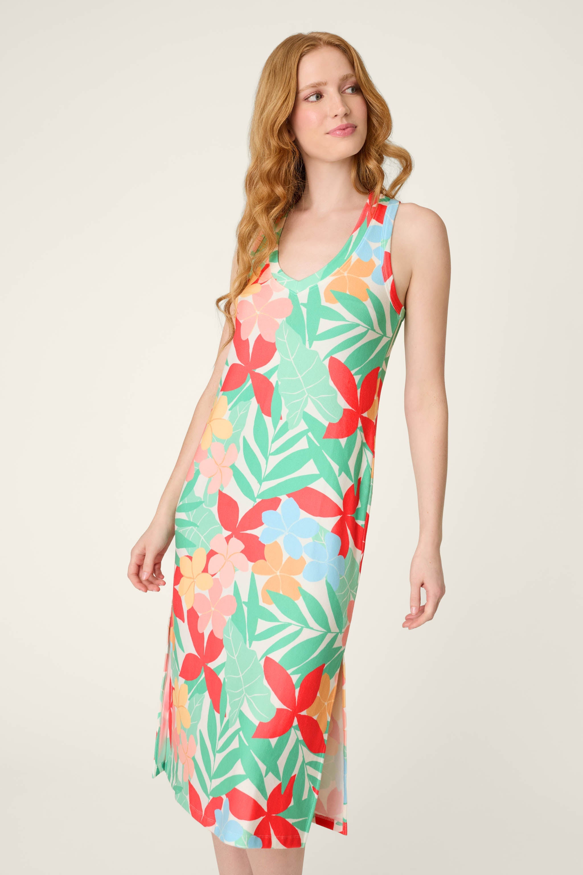 P.J. Salvage The Coastal Club Sunset Blooms Dress