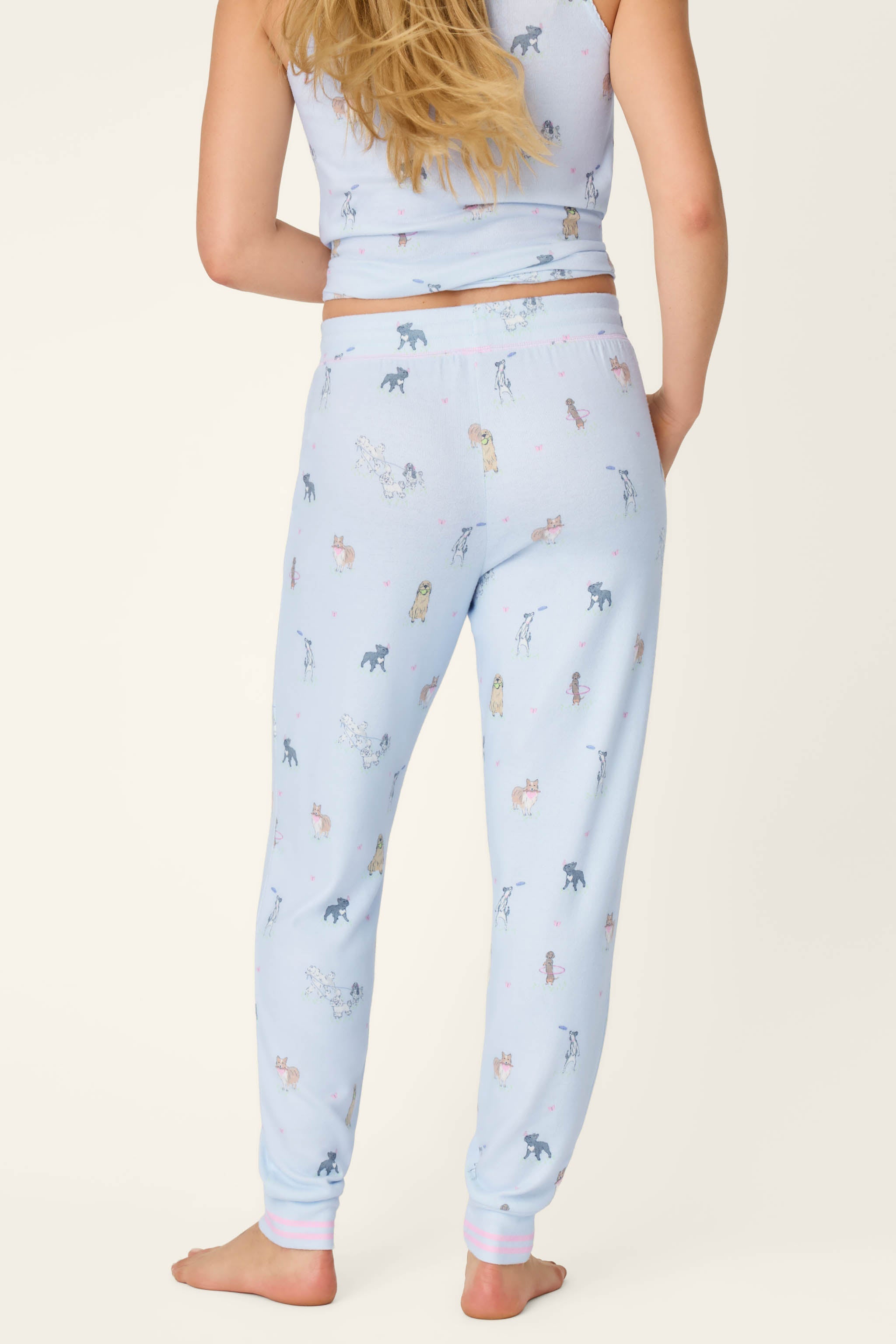 P.J. Salvage Bark Park Fetch & Frolic Banded Pants