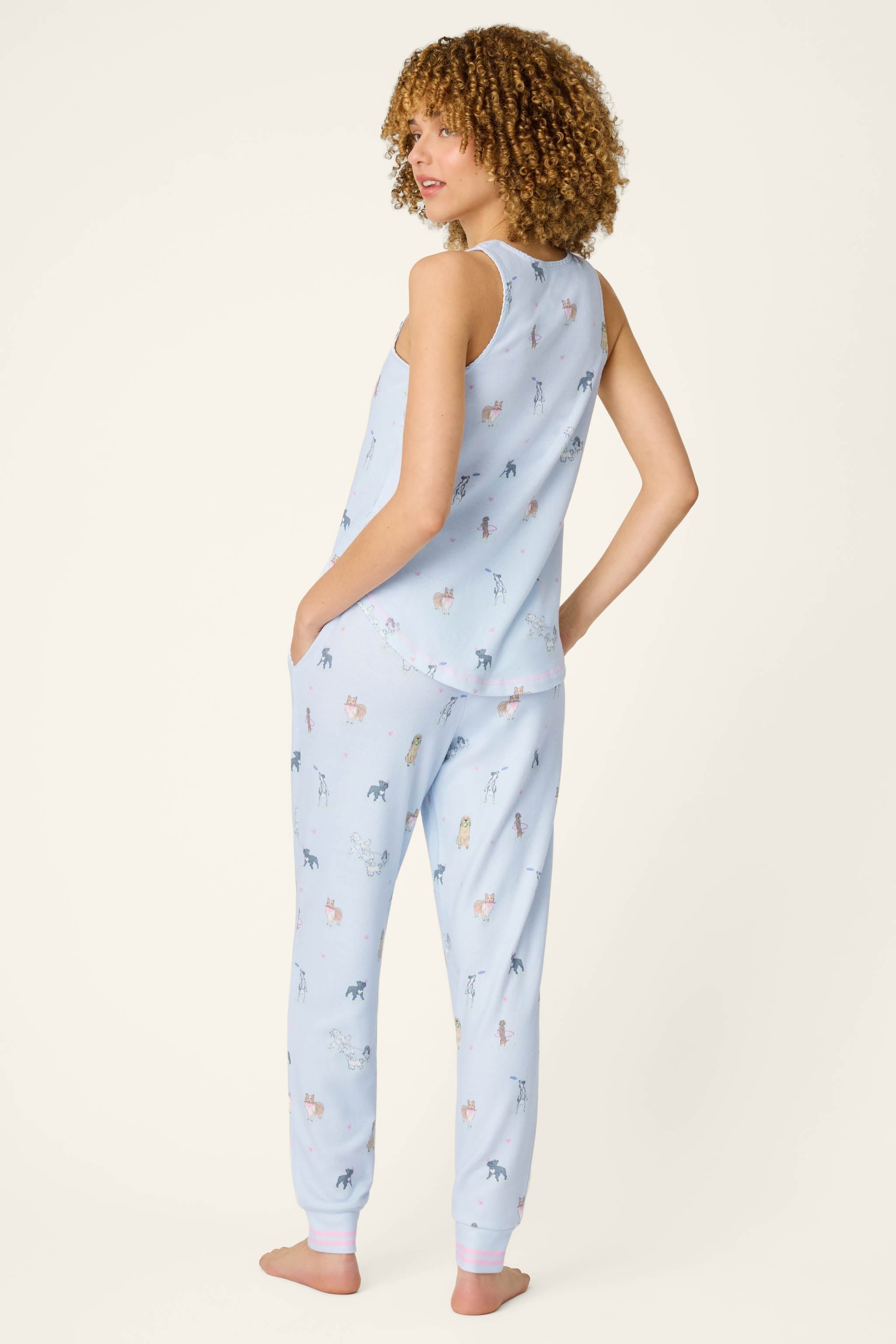 P.J. Salvage Bark Park Fetch & Frolic Long PJ Set