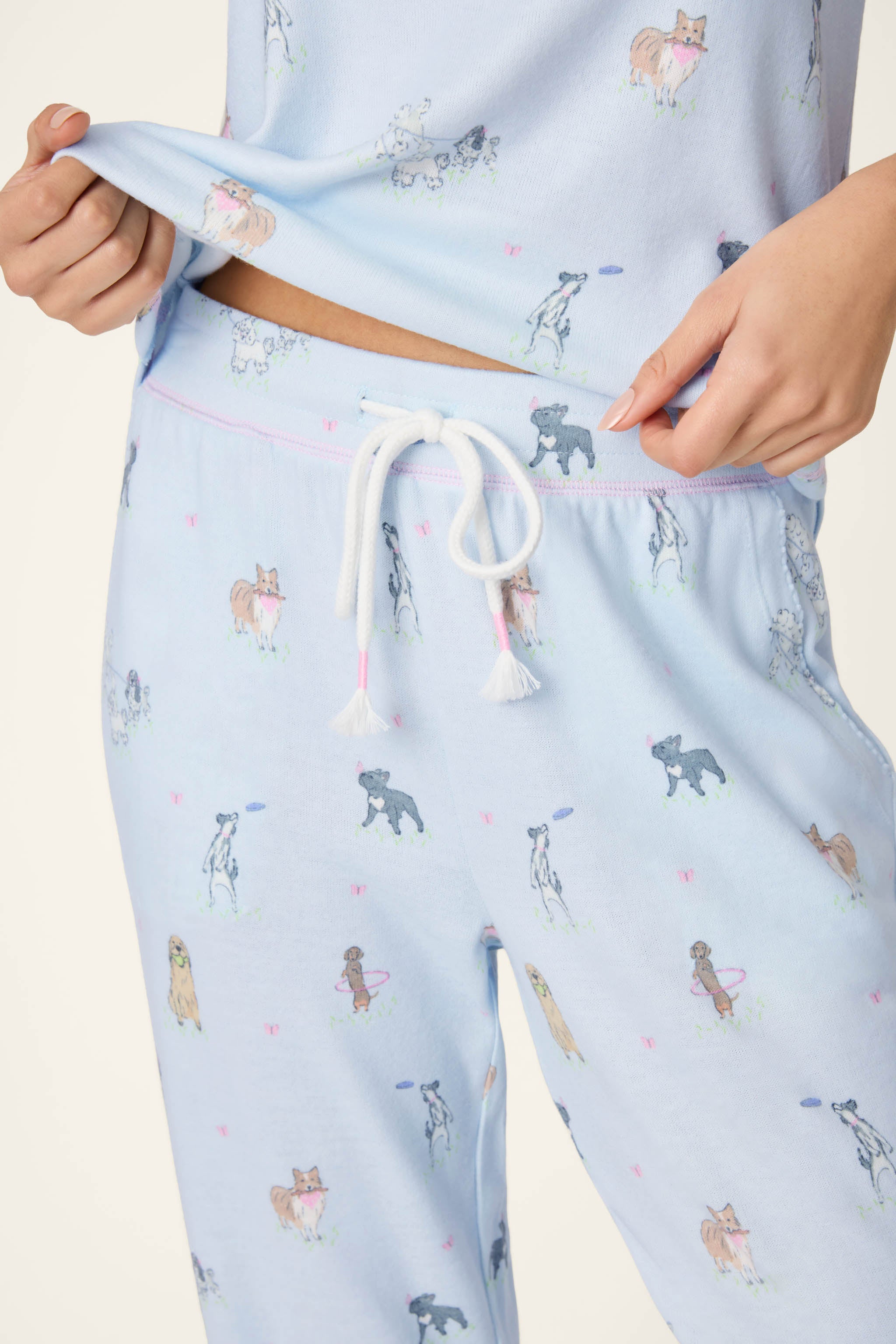 P.J. Salvage Bark Park Fetch & Frolic Long PJ Set