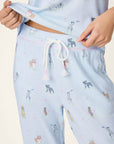 P.J. Salvage Bark Park Fetch & Frolic Long PJ Set