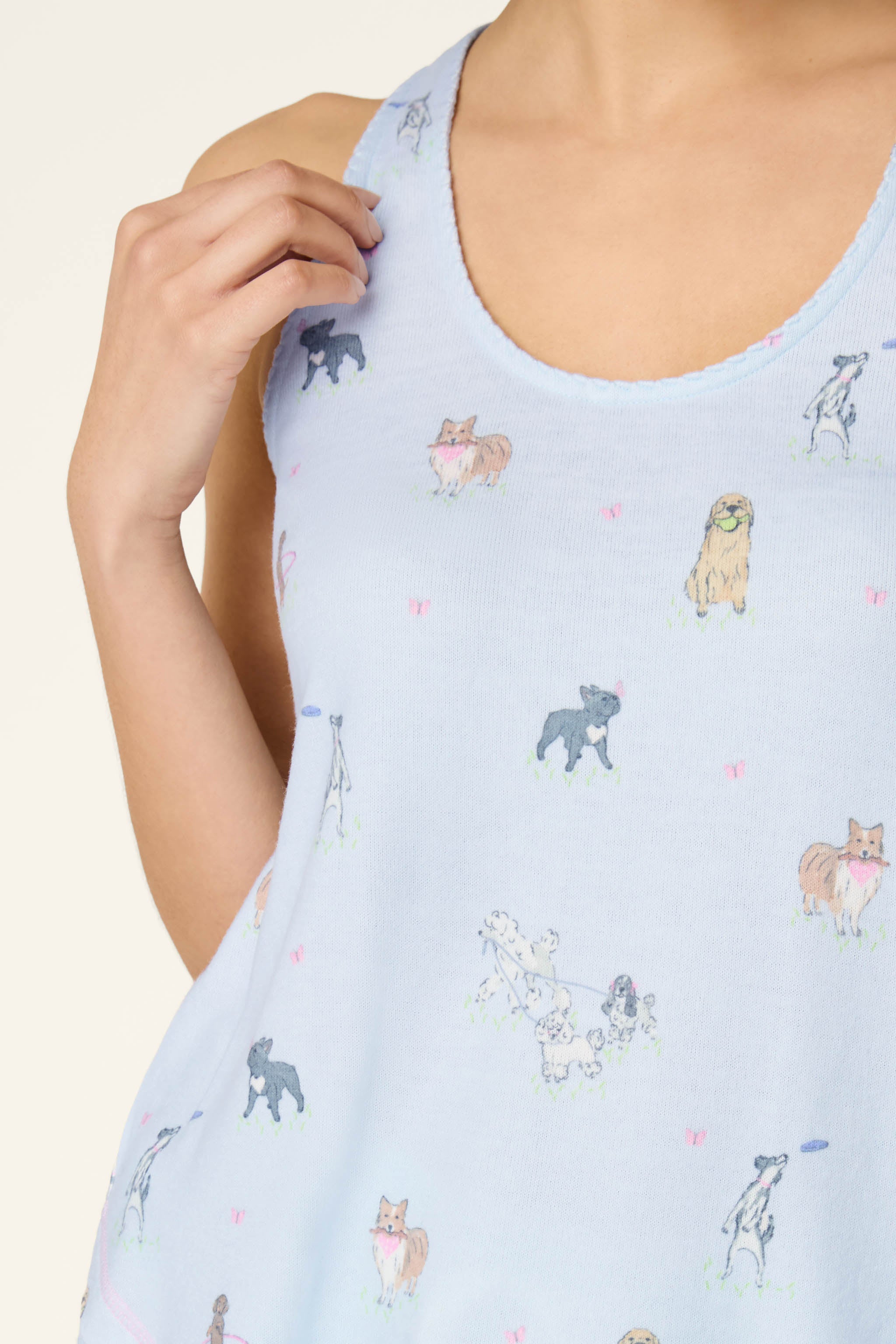 P.J. Salvage Bark Park Fetch & Frolic Tank Top