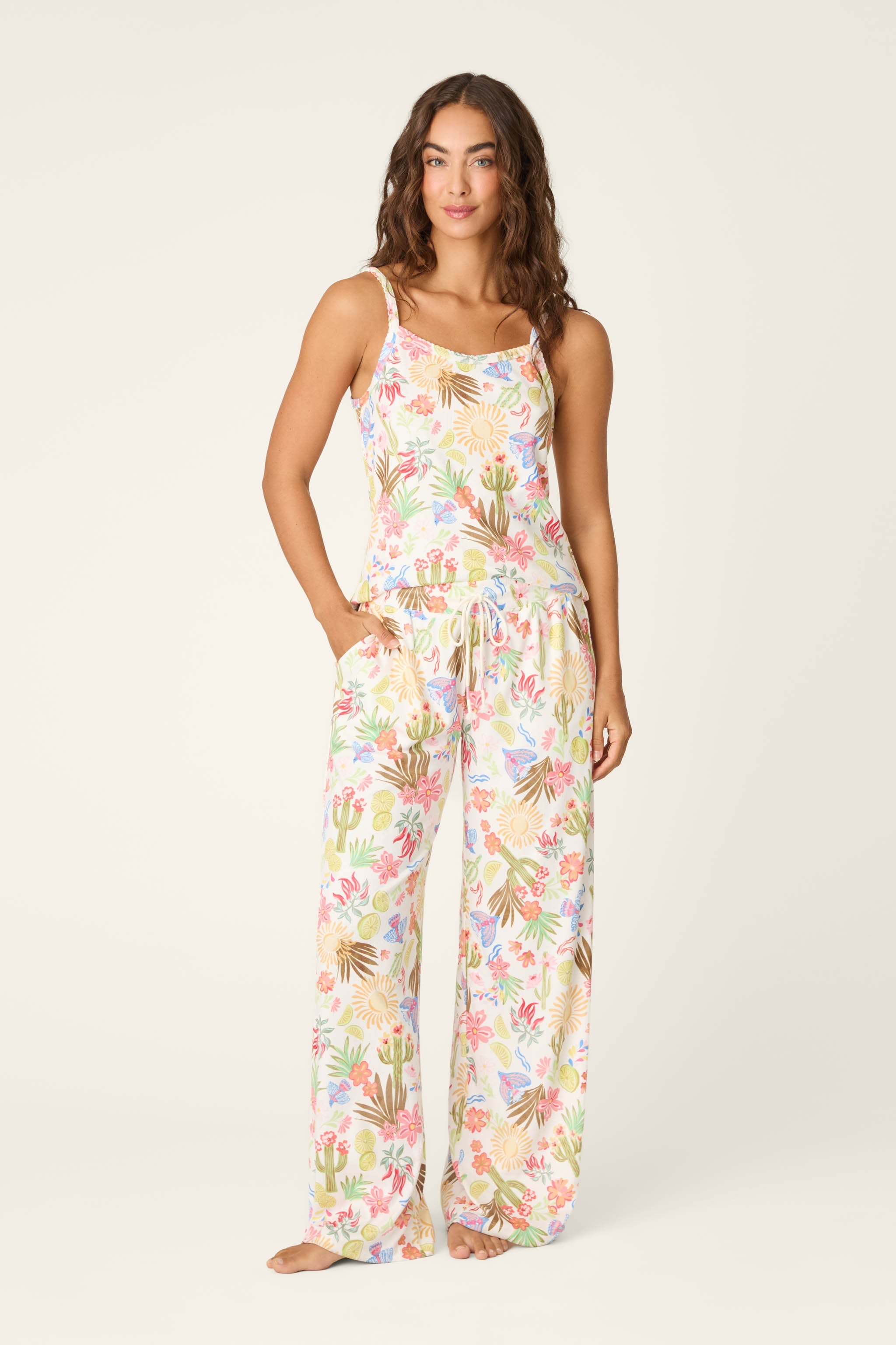 P.J. Salvage Feelin' Prickly Desert Dreams Long PJ Set