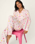 P.J. Salvage Playful Prints Sugar Rush Long PJ Set