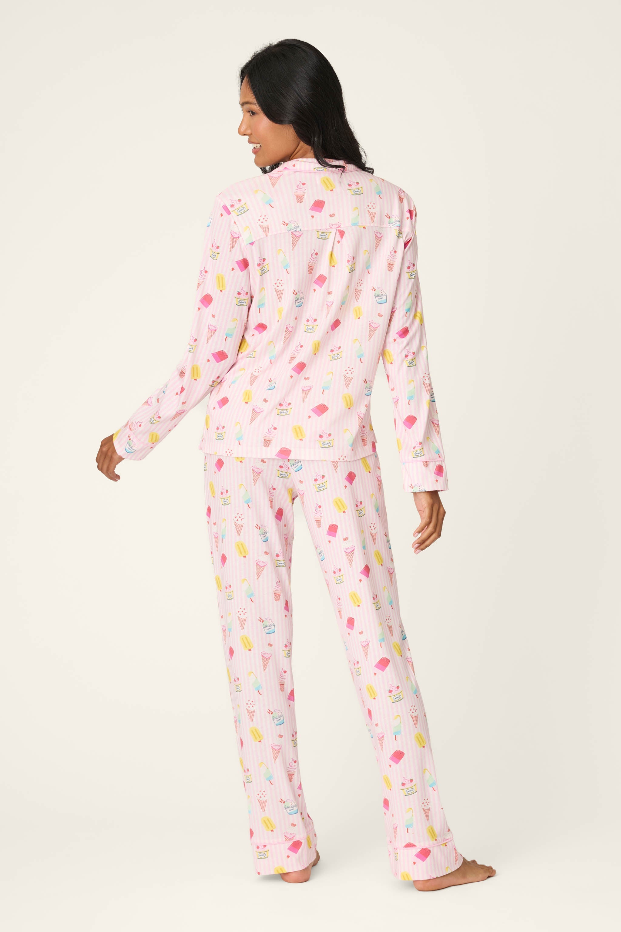 P.J. Salvage Playful Prints Sugar Rush Long PJ Set