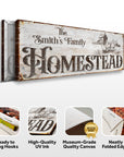 Family Homestead Sign II