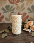 Botanical Rose Candle