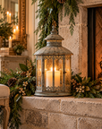 Ornate Round French Country Lantern – 20"H