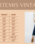 Artemis Vintage 90's Vintage Stretch Wide Jeans Exposed Button Detail