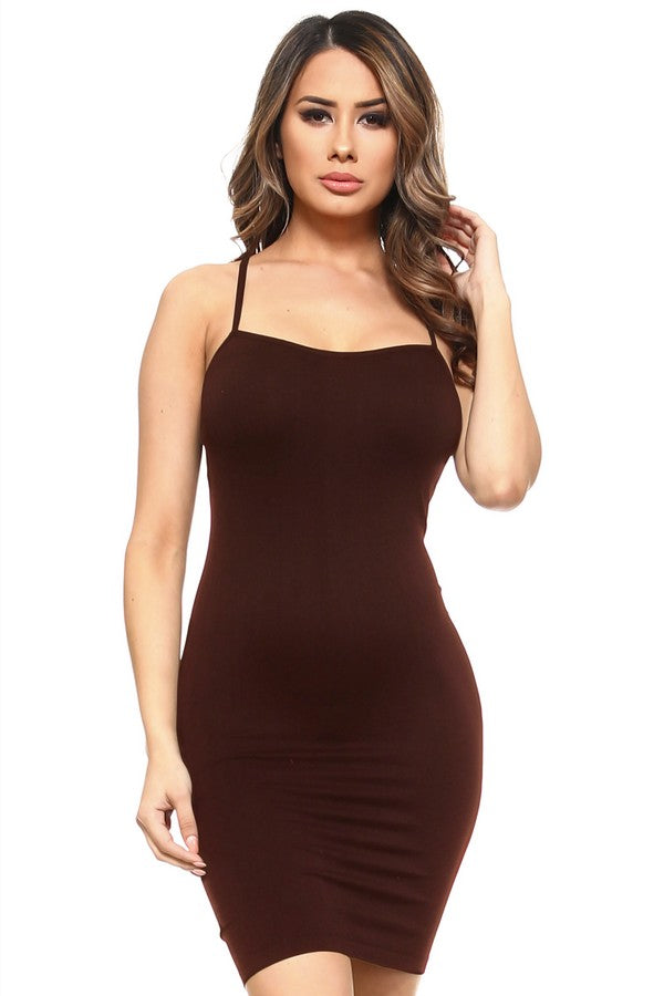 Yelete Seamless Cami Slip Dress